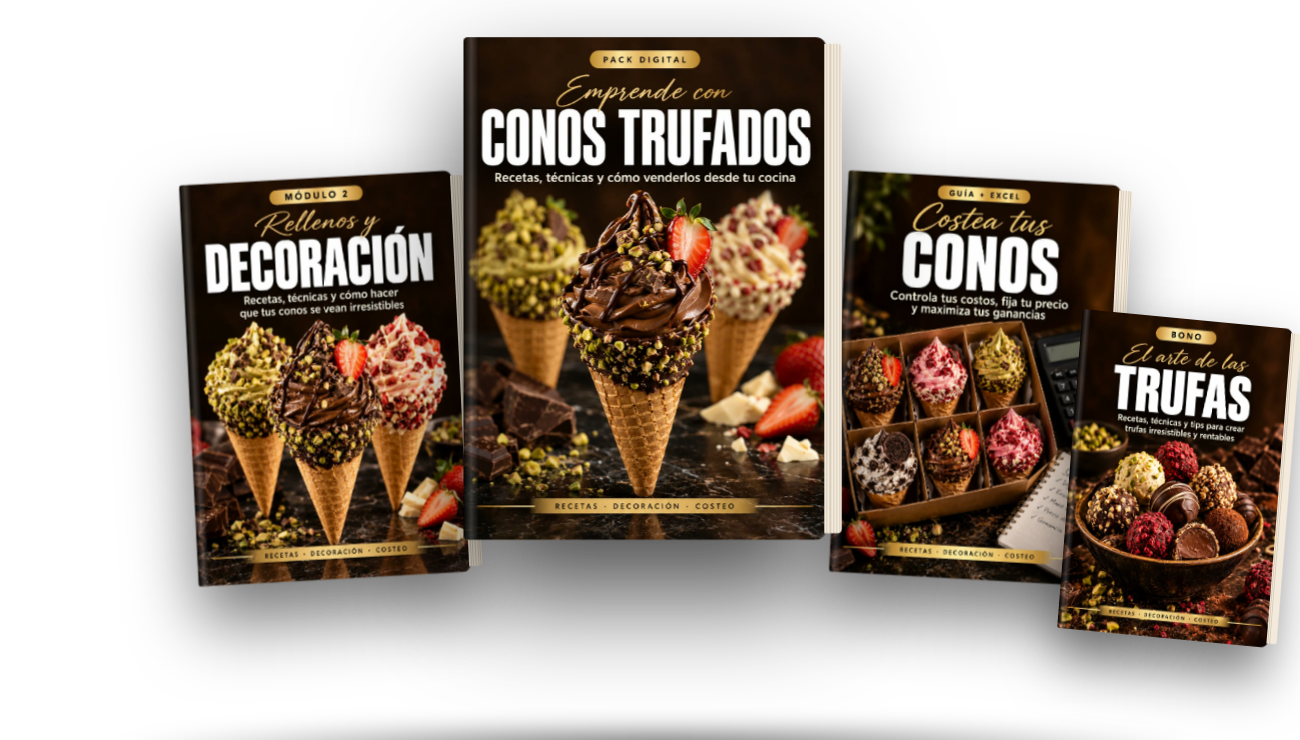 Pack Conos Trufados: guías digitales