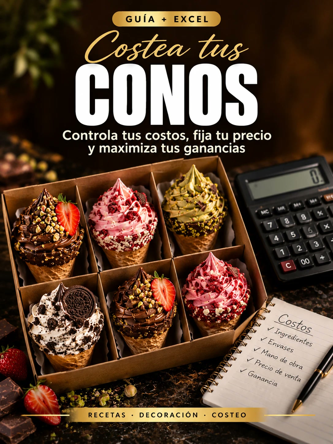 Guía de costeo + Excel